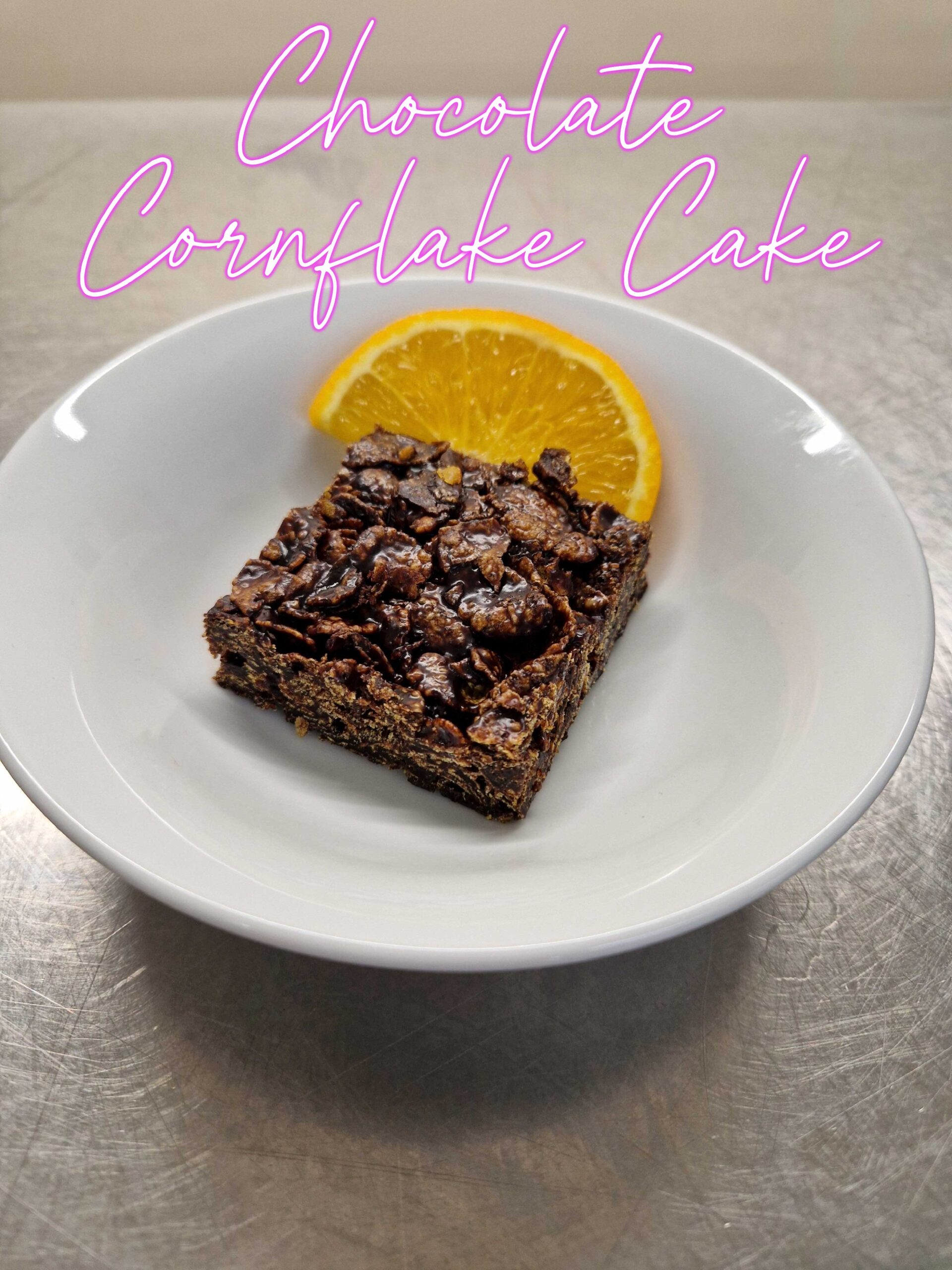 Chocolate Cornflake Cake