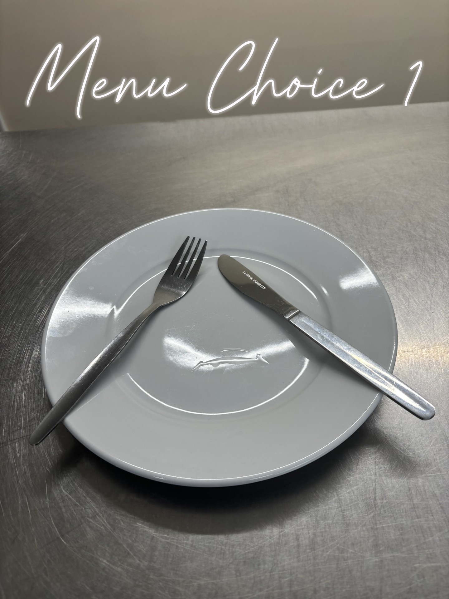 Menu Choice 1