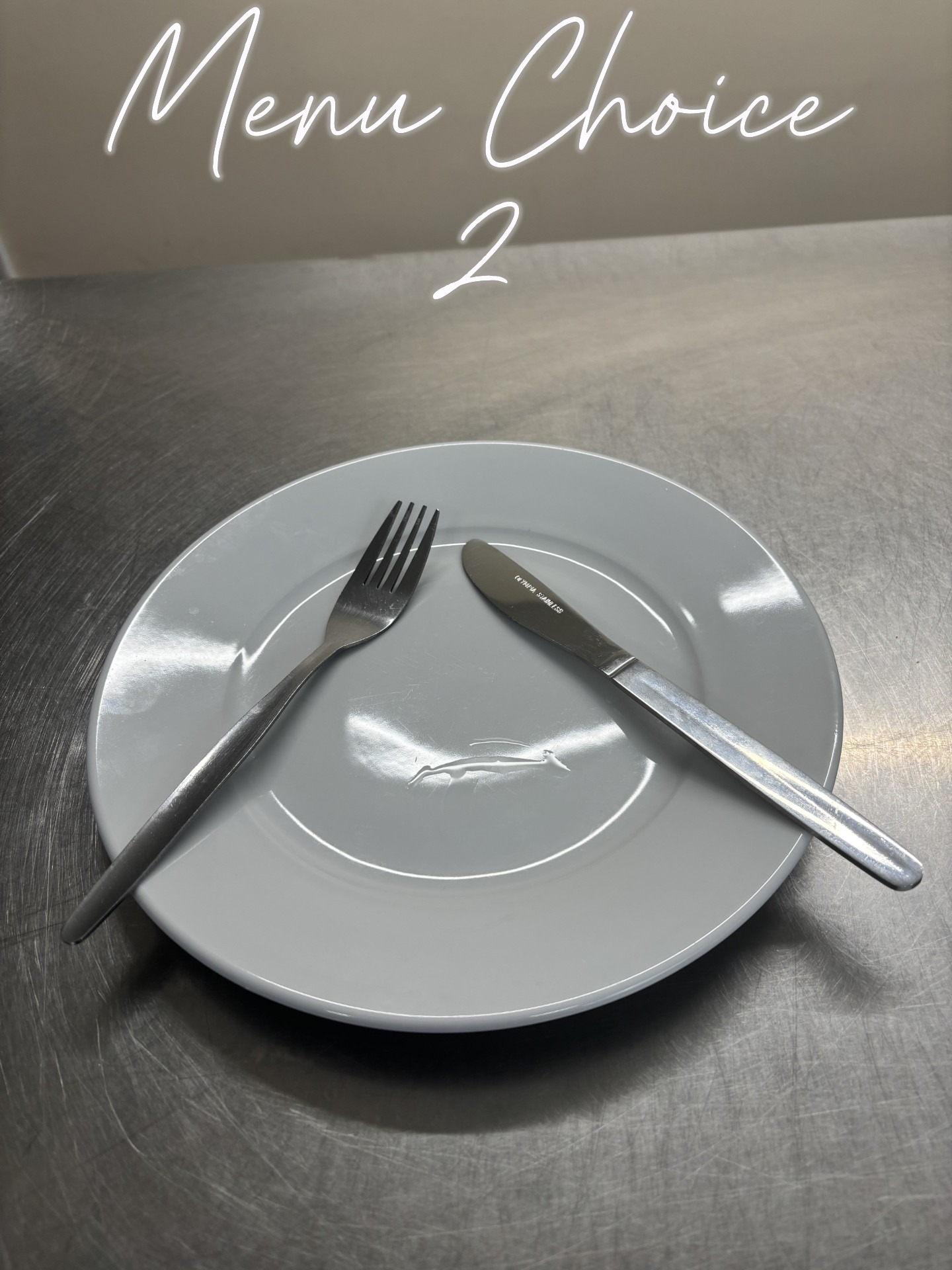 Menu Choice 2
